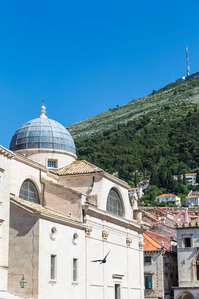 杜布罗夫尼克圆顶和绿山 — Stockfoto