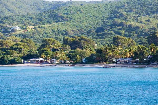 Plaats op de kust van st croix — Stockfoto