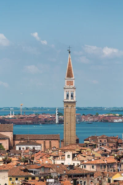 Torre de San Marcos con Canal en Fondo —  Fotos de Stock