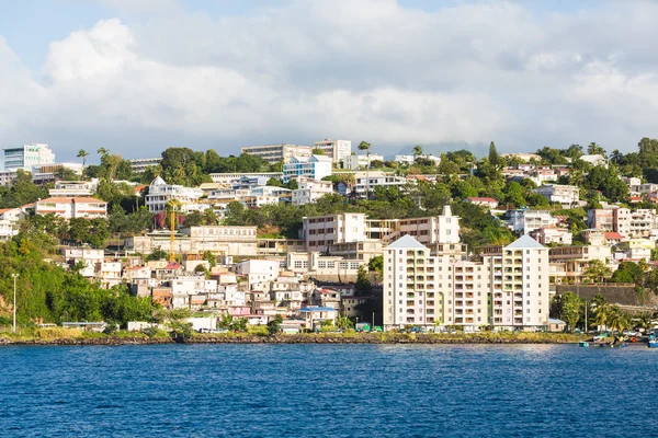 Resort Hotel sulla costa della Martinica — Foto Stock