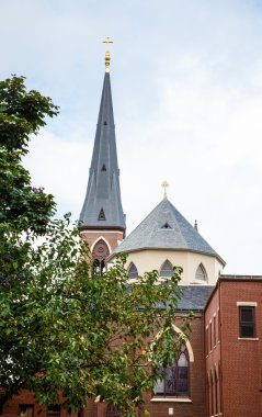 Kilise kubbe ve Portland Kulesi