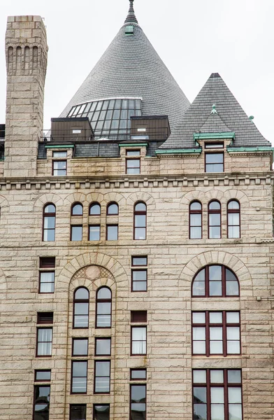 Ancien bâtiment en pierre à Boston — Photo