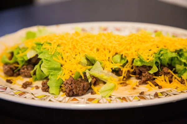 Miękkiej wołowiny tacos — Zdjęcie stockowe