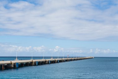 mesafe içine beton İskelesi
