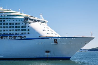 yay lüks cruise gemisi mavi su