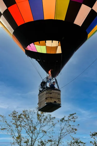 Mise à feu ballon à air chaud — Photo