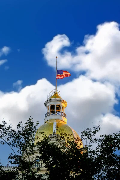 Belediye Binasında Altın Kubbe — Stok fotoğraf