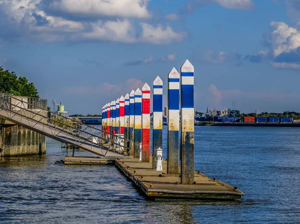 Berichten op PIER — Stockfoto