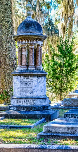 Tombstone ornamentado de 1902 — Fotografia de Stock