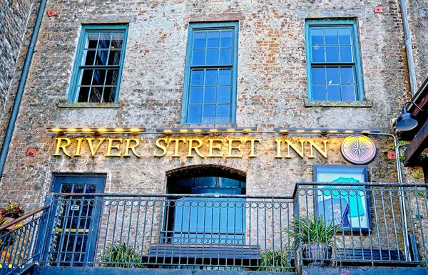 River Street Inn in Savannah — Stockfoto