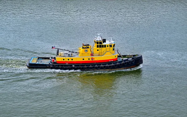 Tugboat jaune et rouge Floride — Photo