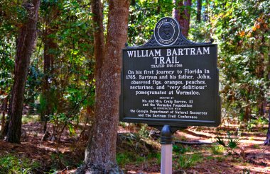 Winsloe Çiftliğindeki William Bartram Patikası 'na imza atın.