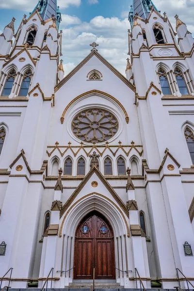 Πρόσοψη της εκκλησίας του Αγίου Ιωάννη στη Σαβάνα — Φωτογραφία Αρχείου