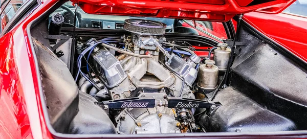 Motor V8 v Panteře — Stock fotografie