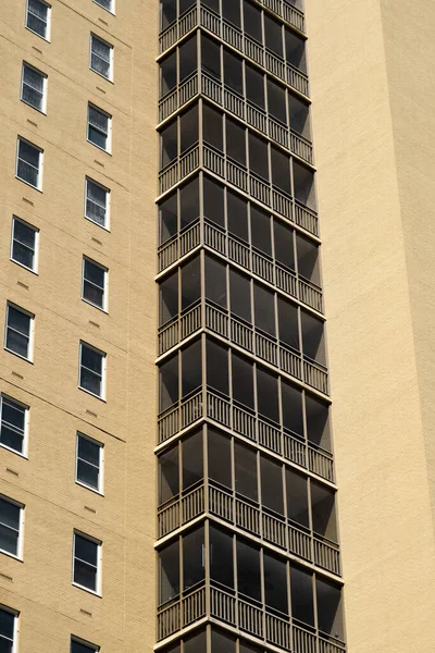 Balkóny na Condo Tower — Stock fotografie