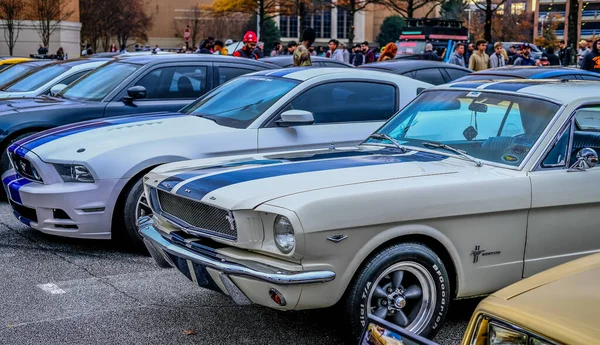 Pair of Classic Mustangs — Stock Fotó