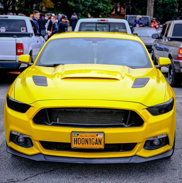 Atlanta Georgia December 2021 Cafeïne Octaan Een Nationaal Erkende Autoshow — Stockfoto