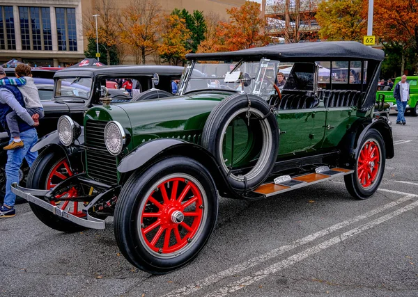 Atlanta Georgia Dezembro 2021 Cafeína Octane Show Carros Nacionalmente Reconhecido — Fotografia de Stock