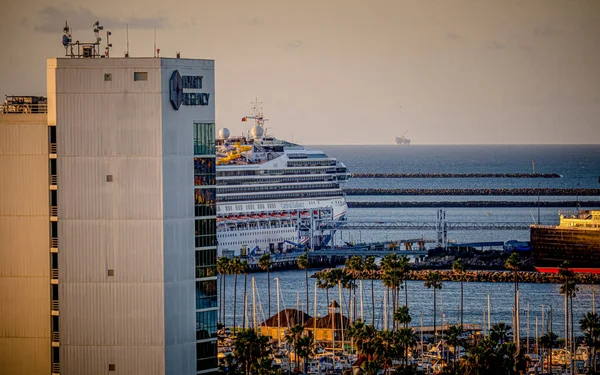 Místní Pláž Kalifornie Dubna 2022 Long Beach Známá Pro Své — Stock fotografie