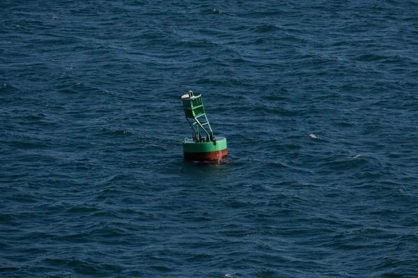 Green Channel Marker Los Angeles Harbor — Stock Photo, Image