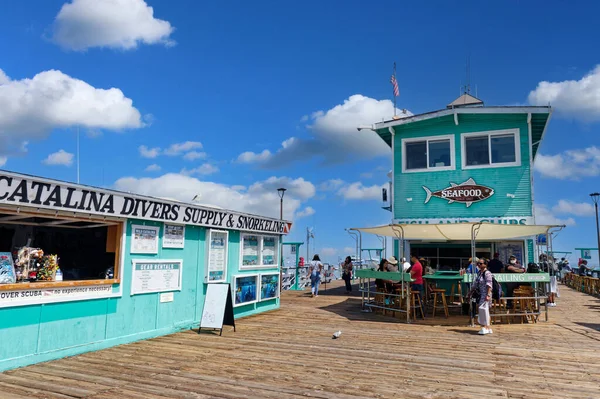 Avalon California April 2022 Avalon Resort Community Waterfront Dominated Tourism — Stockfoto