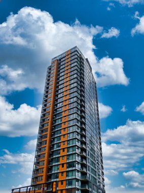 Vancouver 'daki Modern Cam ve Taş Ofis Binası