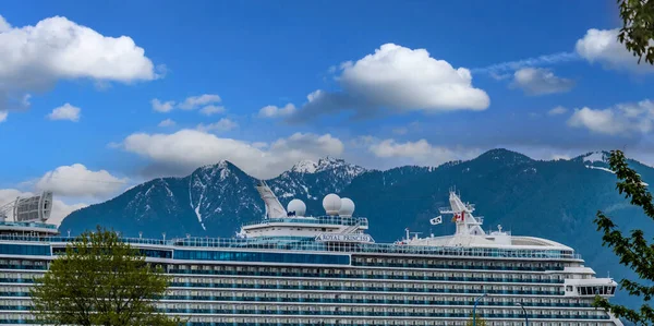 Vancouver British Columbia April 2022 Vancouver Bustling West Coast Seaport — Foto Stock