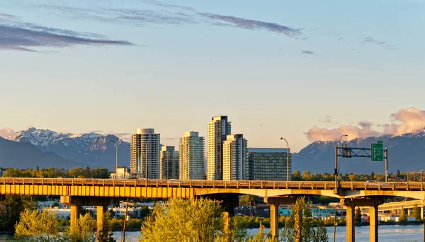 Vancouver British Columbia April 2022 Vancouver Bustling West Coast Seaport — Stockfoto