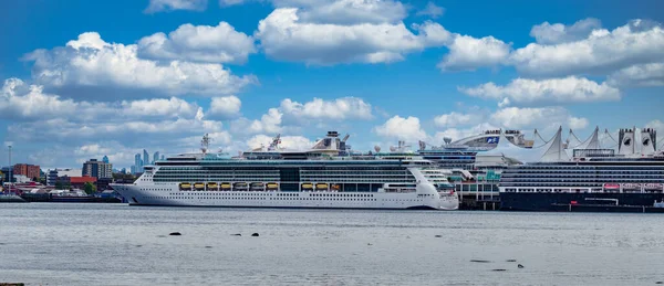 Vancouver British Columbia April 2022 Vancouver Bustling West Coast Seaport — Stockfoto