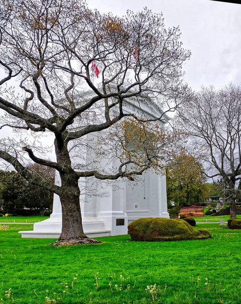 Blaine Washington May 2022 Peace Arch Park Park Comprising Peace — Photo