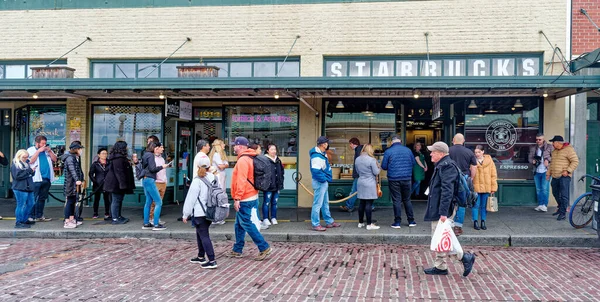 Seattle Washington May 2022 Addition Technology Seattle Has Thriving Tourism — Photo