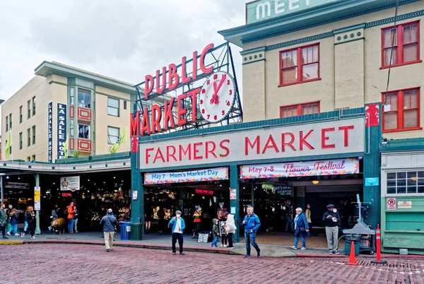 Seattle Washington May 2022 Addition Technology Seattle Has Thriving Tourism — Stockfoto