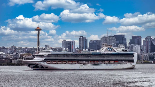 Seattle Washington May 2022 Addition Technology Seattle Has Thriving Tourism — Stock Photo, Image