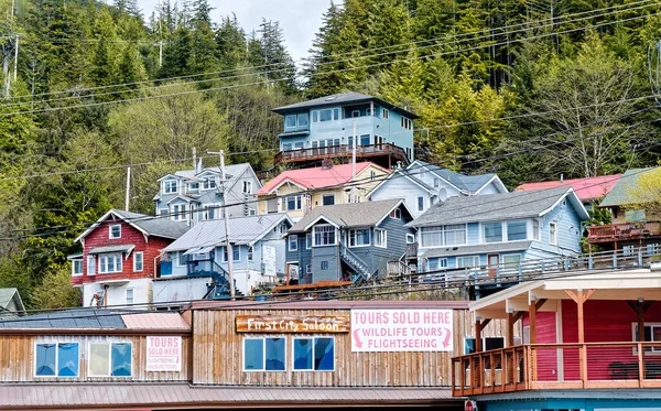 Ketchikan Alaska May 2022 Ketchikan Southeasternmost City Alaska Population 8000 — Stockfoto