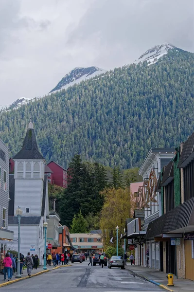 Ketchikan Alaska Травня 2022 Кетчікан Найпівденнішим Містом Алясці Населенням 8000 — стокове фото