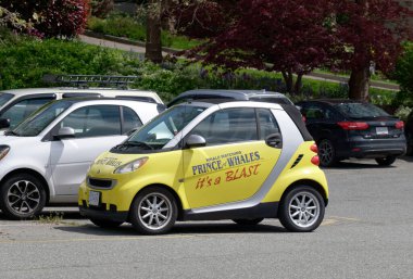 Victoria, British Columbia - 21 Mayıs 2016: Victoria, Kanada'nın Pasifik kıyısı açıklarındavancouver Adası'nın güney ucunda yer alan Kanada'nın British Columbia eyaletinin başkentidir..