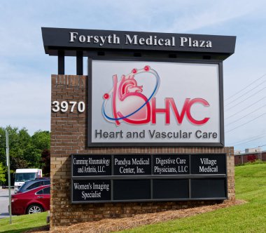 CUMMING, GEORGIA - July 14, 2022: Since the start of the Covid Pandemic small independent, small independent healthcare facilities have flourished.