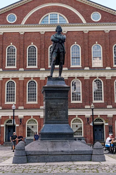 Boston Massachusetts Sierpnia 2022 Boston Jest Jednym Najstarszych Miast Stanach — Zdjęcie stockowe