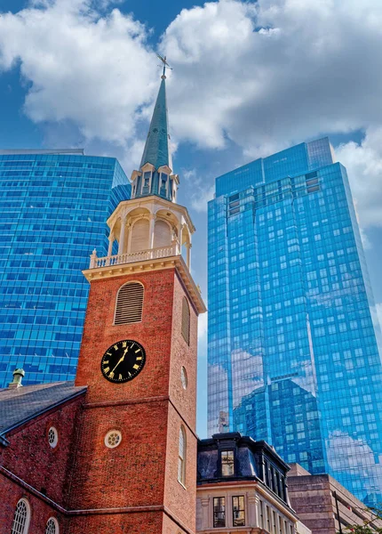 Boston Massachets Augustus 2022 Boston Een Van Oudste Steden Van — Stockfoto