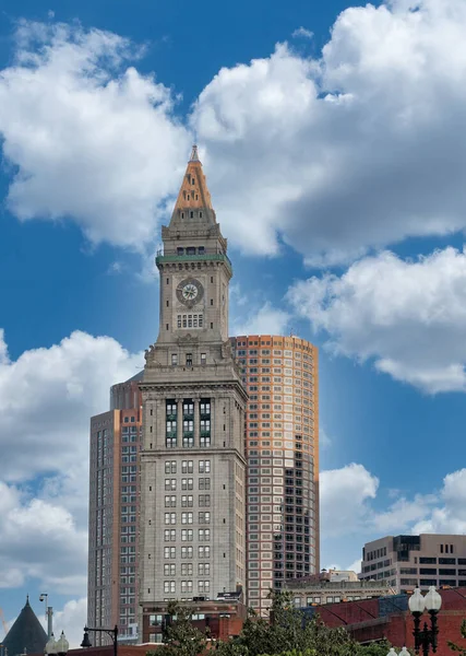 Boston Massachusetts Srpna 2022 Boston Jedním Nejstarších Měst Státech Bohatý — Stock fotografie