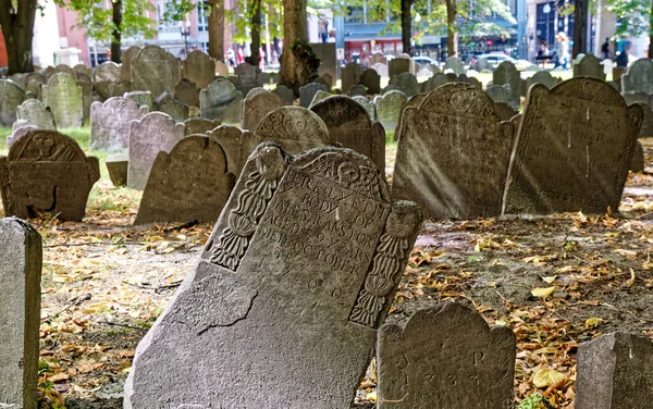 Boston Massachusetts Srpna 2022 Boston Jedním Nejstarších Měst Státech Bohatý — Stock fotografie