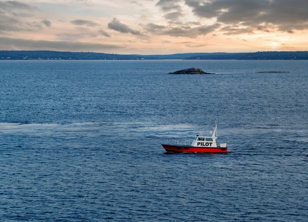 Bar Harbor Maine Września 2022 Bar Harbor Wybrzeżu Maine Liczy — Zdjęcie stockowe