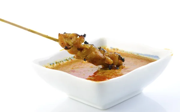맛 있는 Satay 치킨 — 스톡 사진