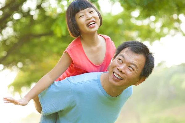 Piggyback. — Fotografia de Stock