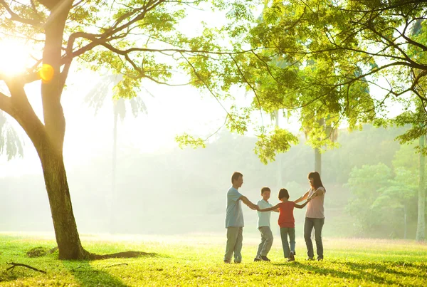 Playing on the field — Stock Photo, Image