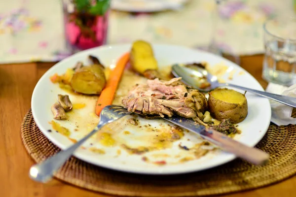 Leftover food — Stock Photo, Image