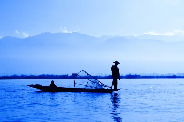 Inle lake, Myanmar — Zdjęcie stockowe