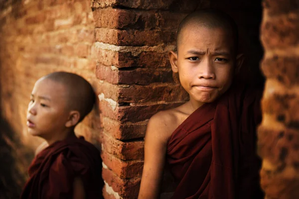 Dois monge noviço — Fotografia de Stock