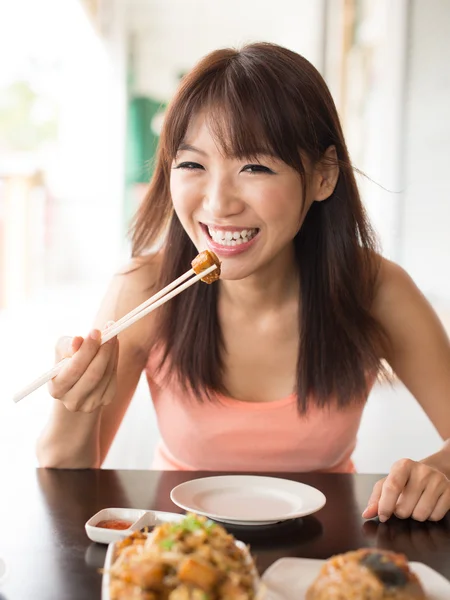 Enjoying meal — Stock Photo, Image