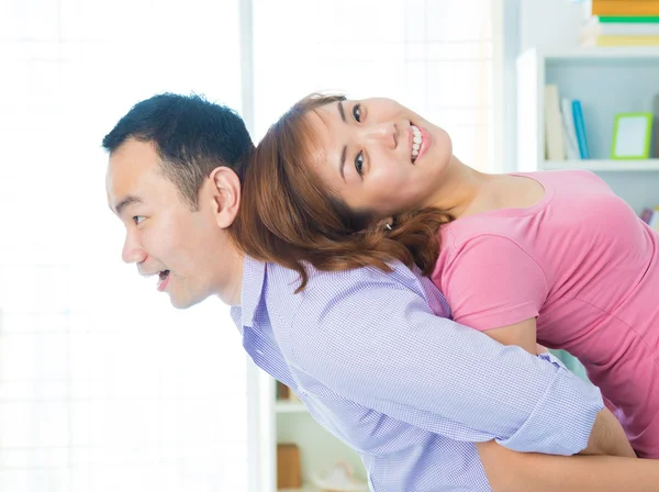 Playful couple — Stock Photo, Image